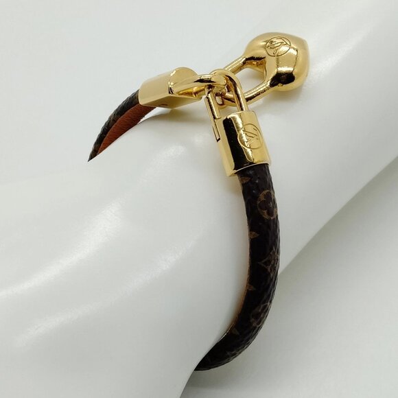 Louis Vuitton Bracelet Browns Gold BC4220 mon452-102925 - Picture 2 of 9